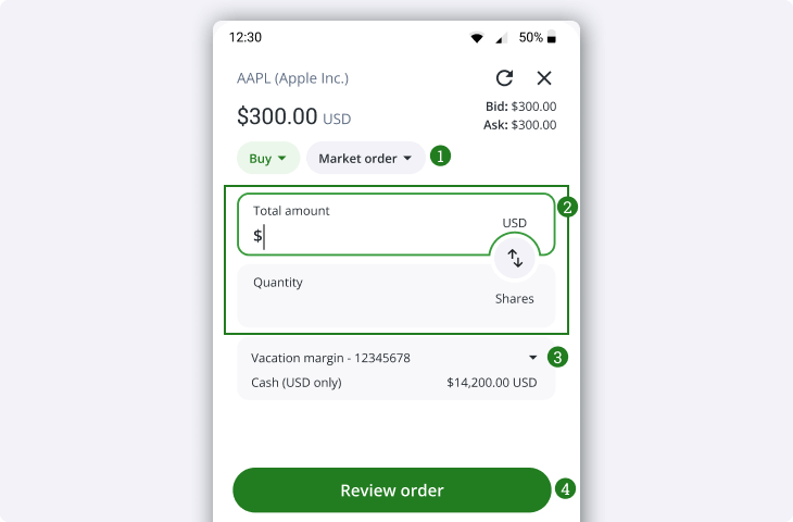 QuestMobile Limit or Market Order
