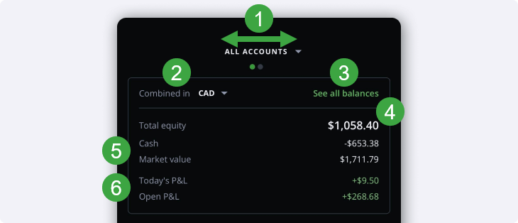 Balances positions top simple