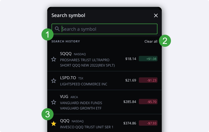 quote lookup streaming