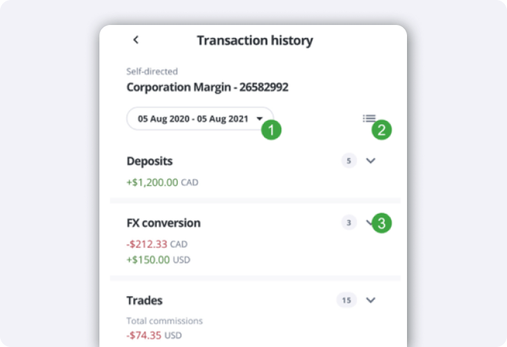Transaction History On QuestMobile